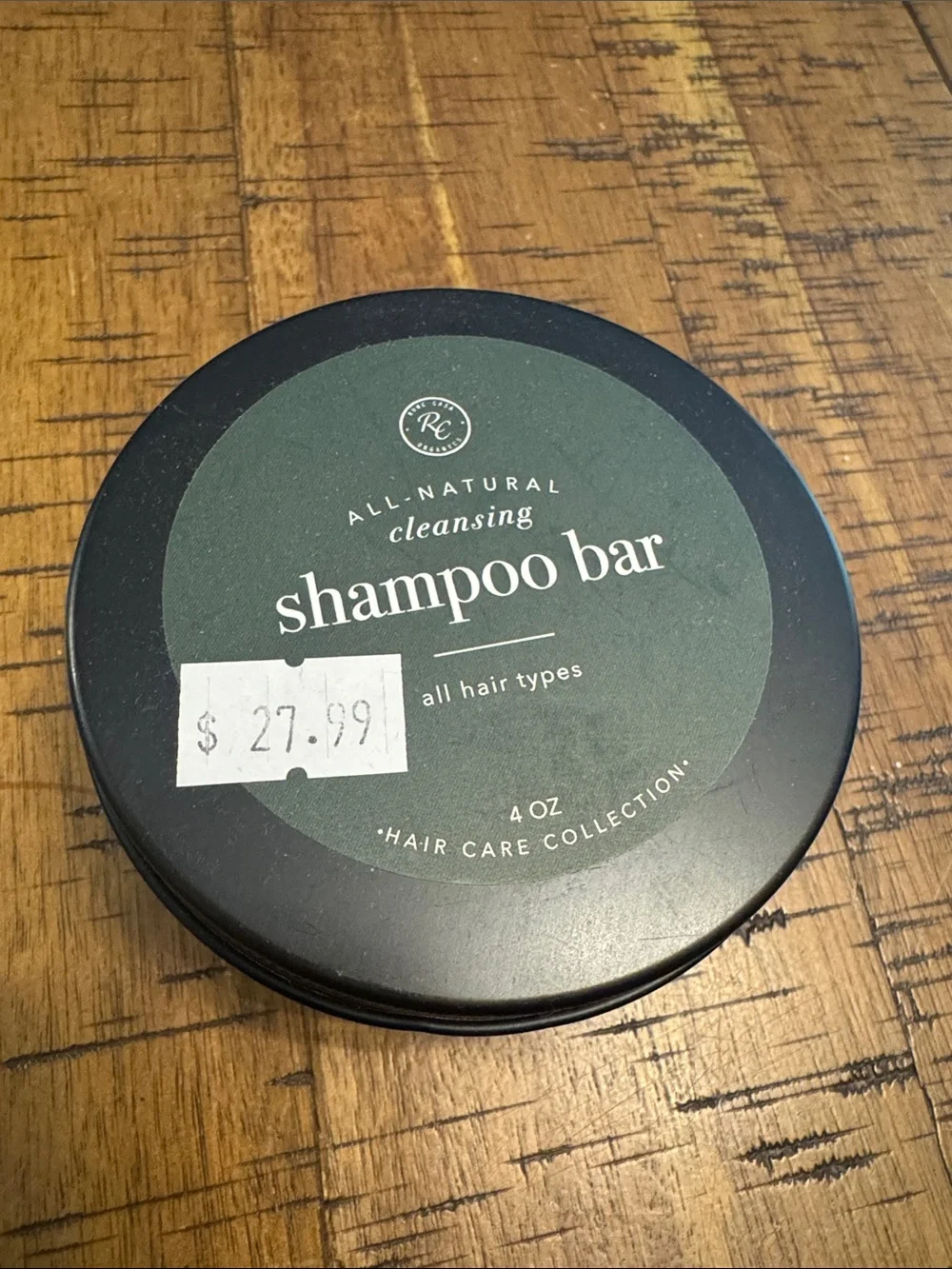 Rowe Casa All-Natural Cleansing Shampoo Bar - Picture 1 of 3